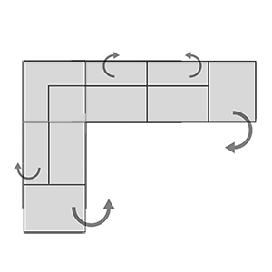 Kurzer Schenkel links