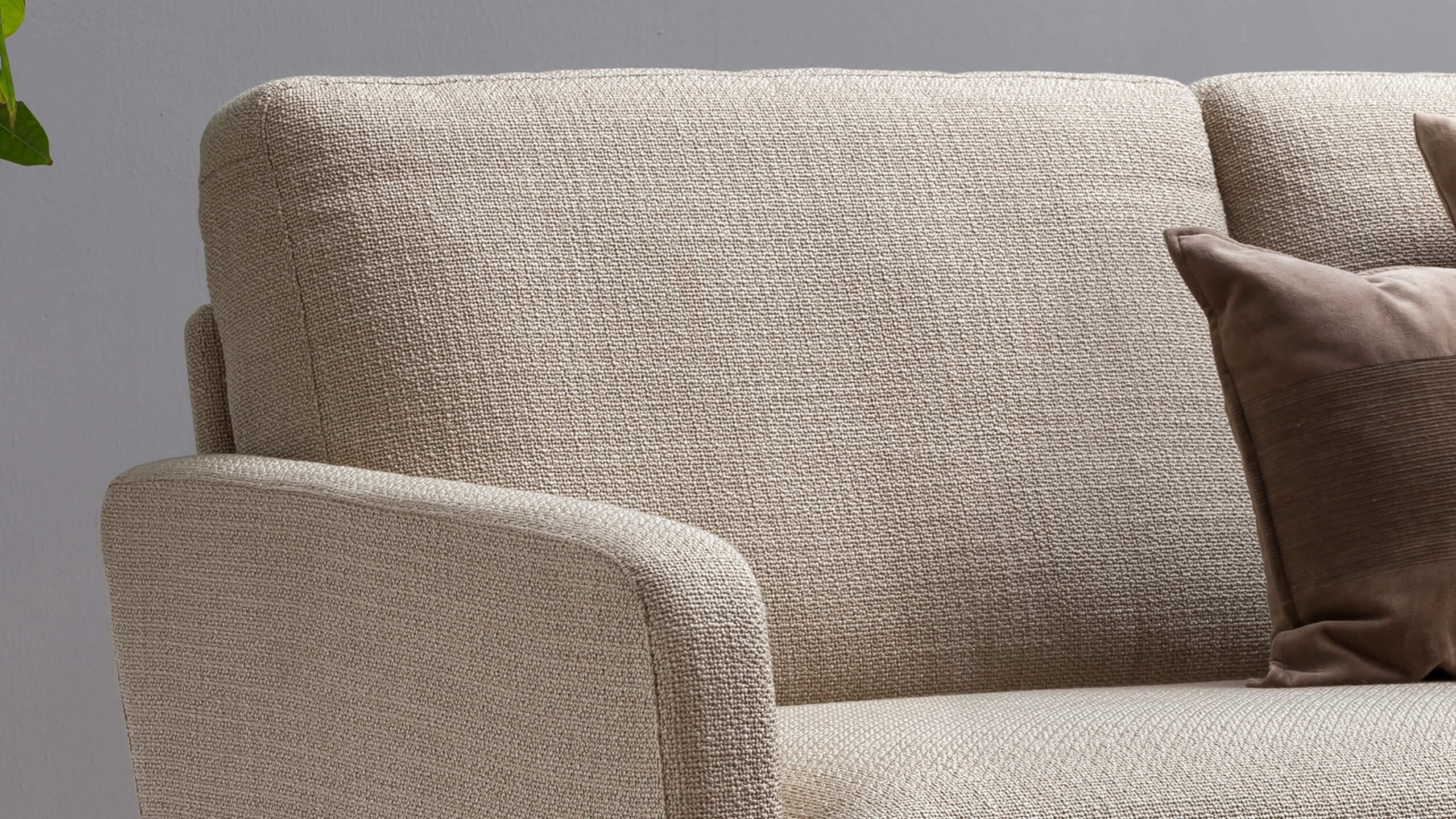 Cilia Ecksofa Detailaufnahme Armlehne