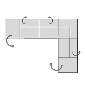 Kurzer Schenkel rechts
