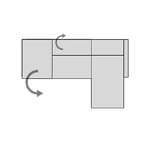 Longchair rechts