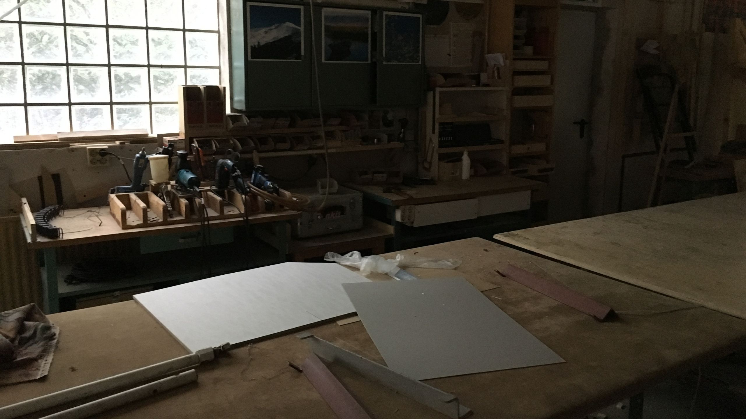 Aufnahme aus der Werkstatt in Remseck