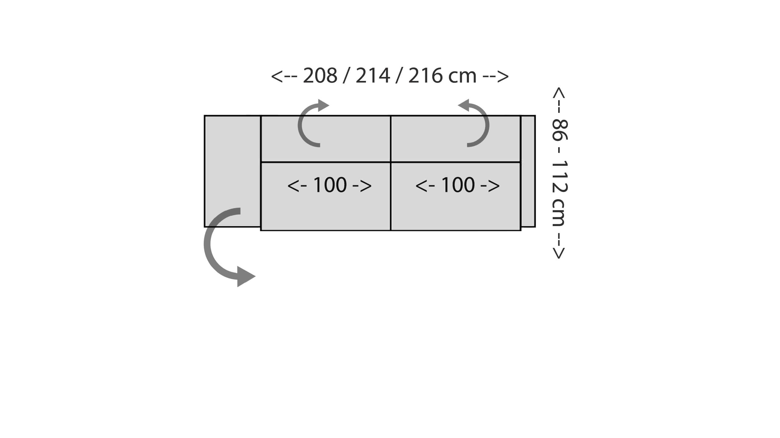 Cilia Recamiere 200 Skizze