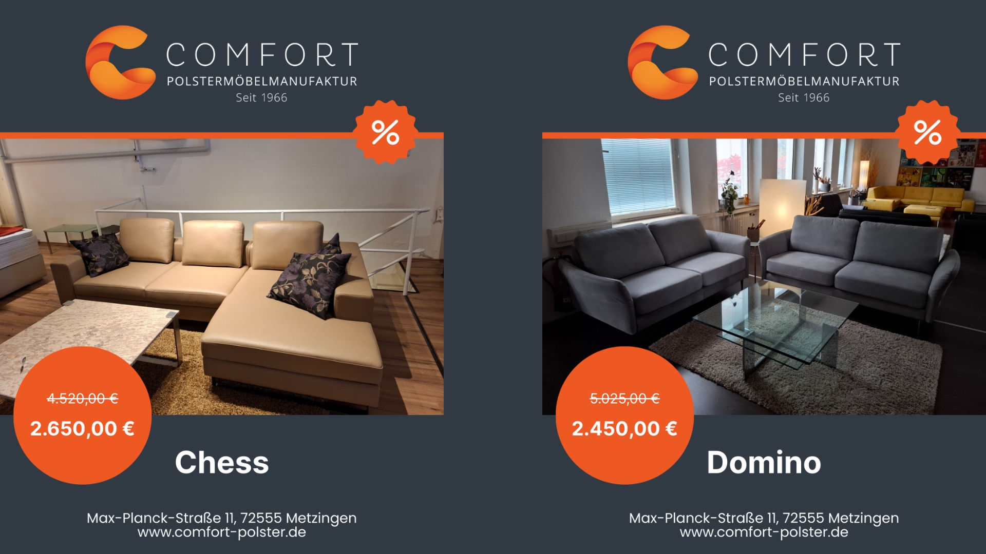 Sale Modelle Chess und Domino